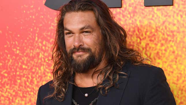 Jason Momoa smiling